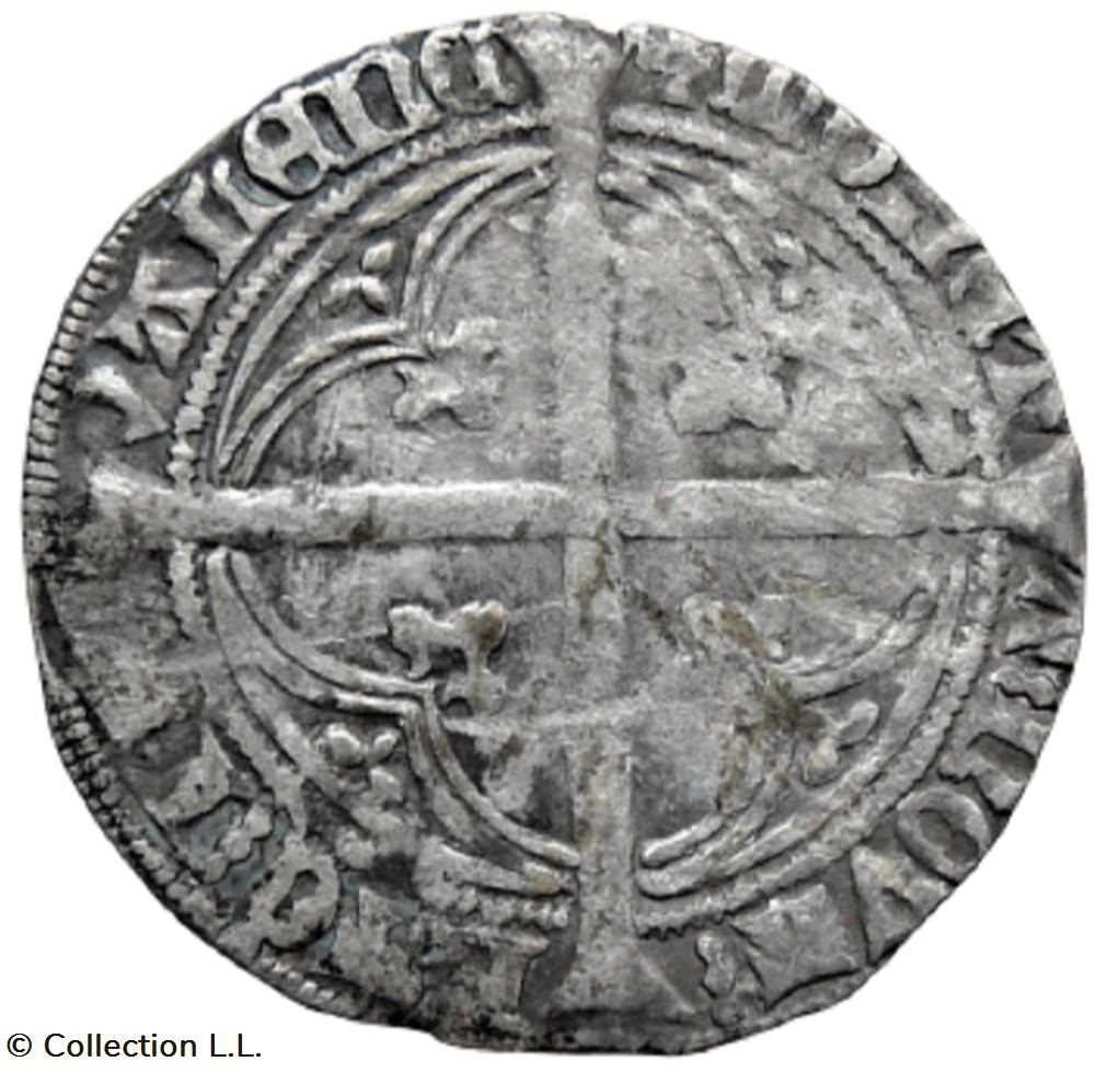 Hainaut (Comté de)- Guillaume IV, Double Gros "Tuin" monnaie france feodale hainaut comte de guillaume iv double gros tuin