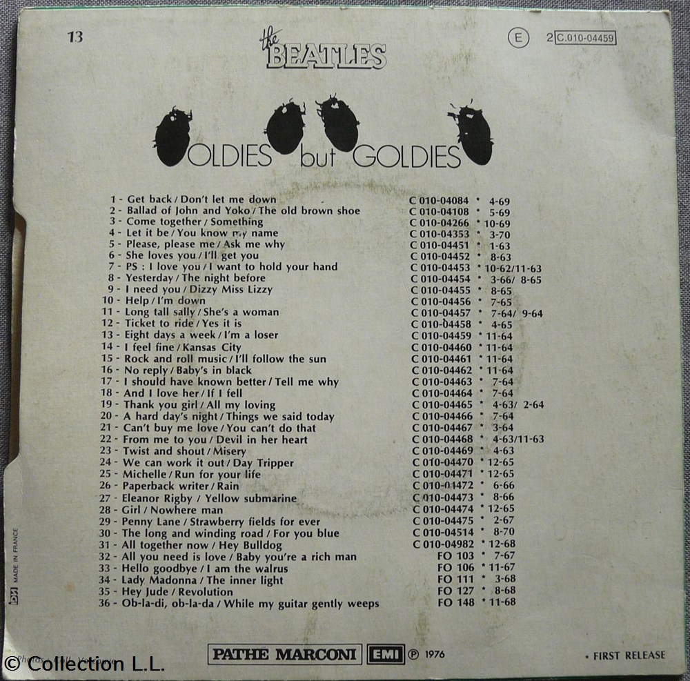 1976∼2C 010 04459∼Eight Days a Week musique instruments disques vinyles disque tours 1976 2c 010 04459 eight days a week