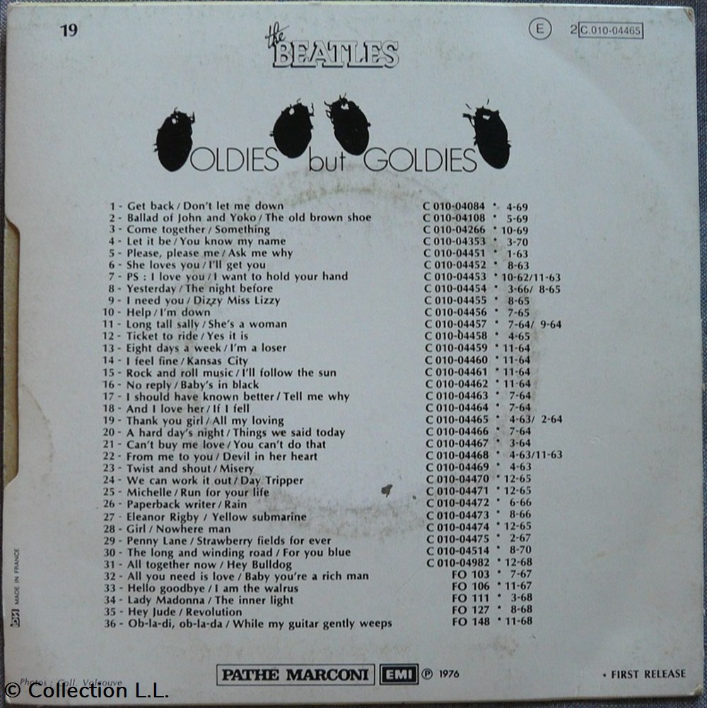 1976∼2C 010 04465∼Thank You Girl musique instruments disques vinyles disque tours 1976 2c 010 04465 thank you girl