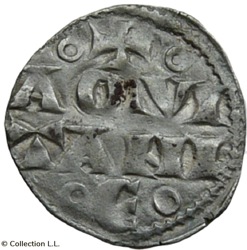 Aquitaine (Duché d')- Henri Ier, Denier monnaie france feodale aquitaine duche henri ier denier