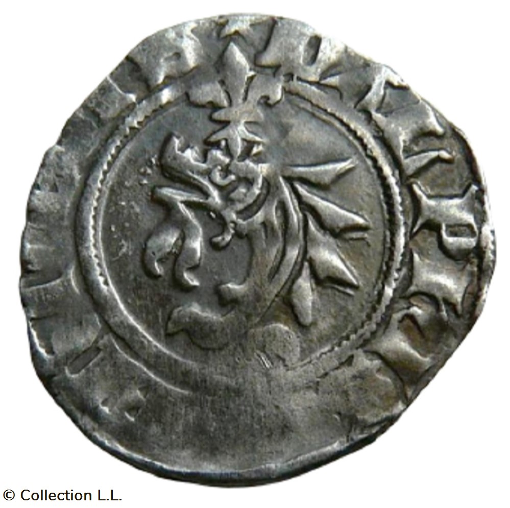 monnaies europe medievale france feodales viennois dauphin de charles iii liard