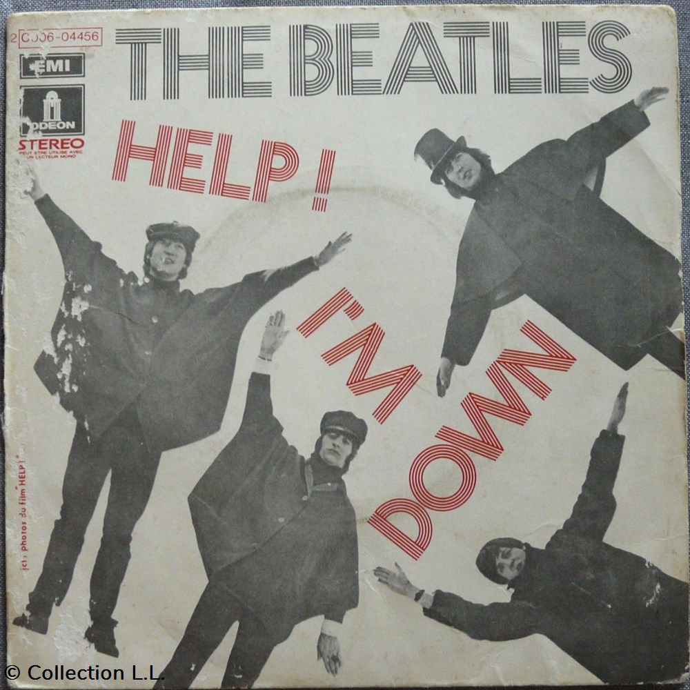 1973∼2C 006 04456∼Help ! musique instruments disques vinyles disque tours 1973 2c 006 04456 help