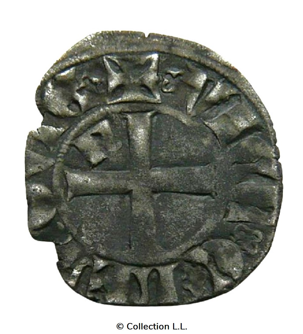 Limoges (Vicomté de)- Jean III, Denier monnaies europe medievale france feodales limoges vicomte de jean iii denier
