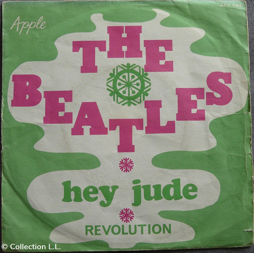 1968∼APF 504∼Hey Jude musique instruments disques vinyles disque tours 1968 apf 504 hey jude