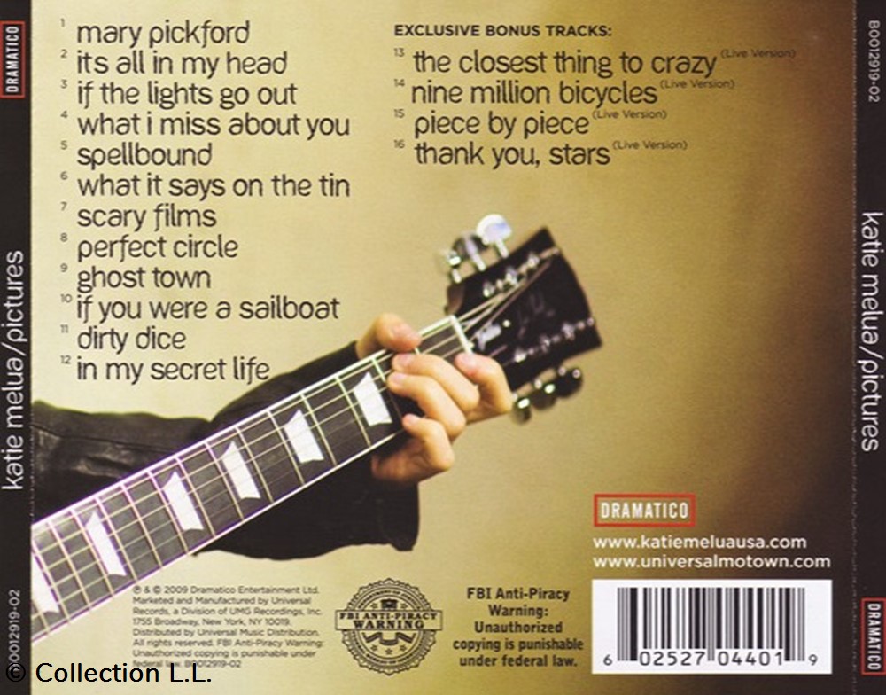 Pictures (album édition US - Target) musique instruments cd pictures album edition us target