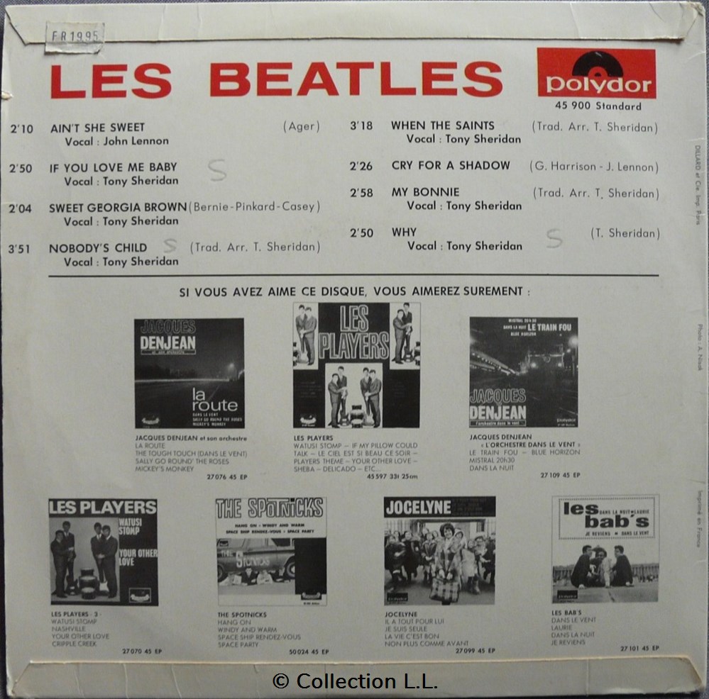 musique instruments disques vinyles 1964 45900 the beatles