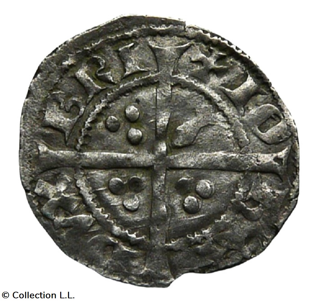 Bretagne (Duché de)- Jean IV, Demi-Gros monnaies europe medievale france feodales bretagne duche de jean iv demi gros