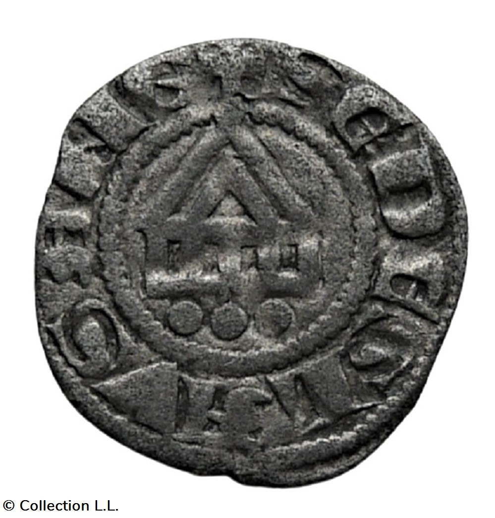 Lausanne (Evêché de)- Denier Anonyme monnaies europe medievale france feodales lausanne eveche de denier anonyme