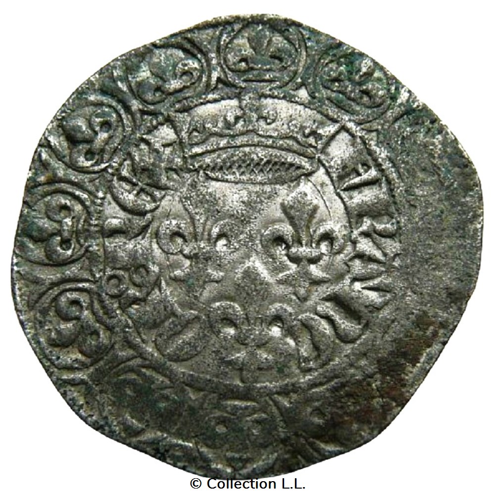 monnaies europe medievale france royales gros aux trois lis 1 2 ou 3 emission
