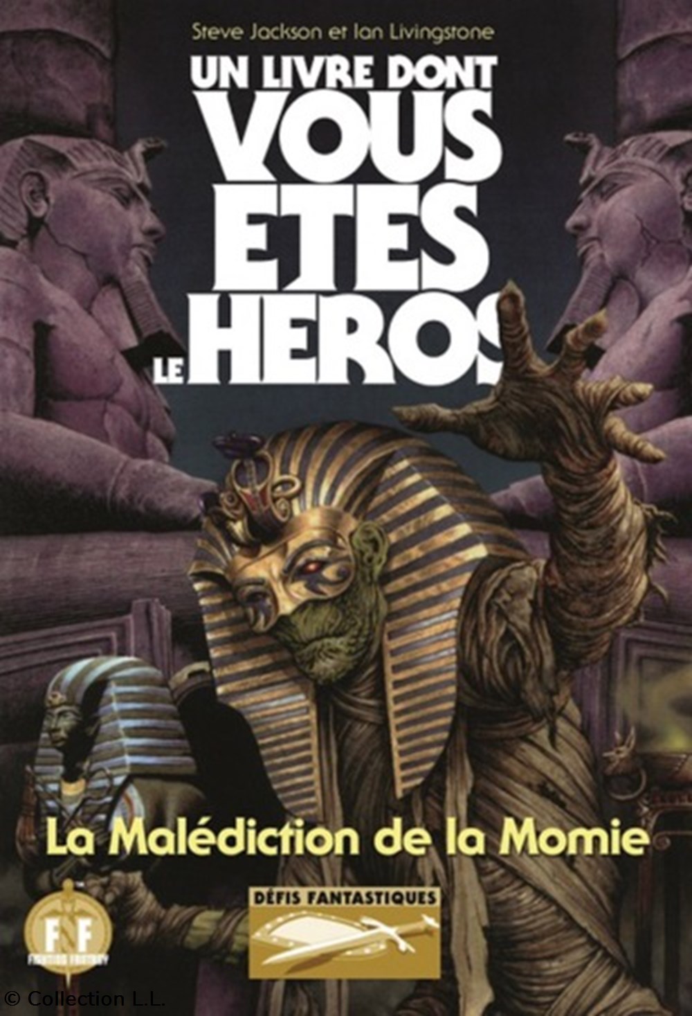 La Malédiction de la Momie jeux societe jouets livre dont vous etes heros la malediction de la momie