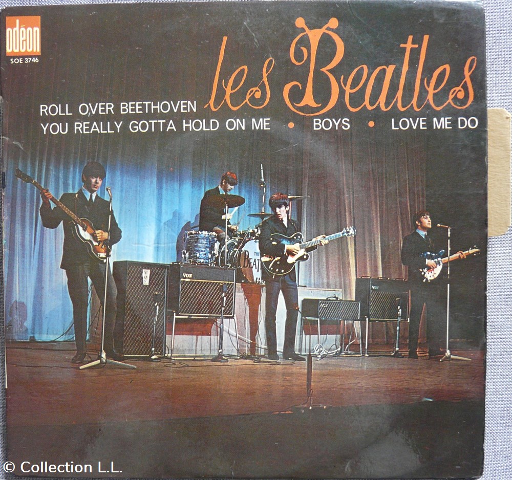 1964∼SOE 3746∼Roll over Beethoven musique instruments disques vinyles disque tours 1964 soe 3746 roll over beethoven