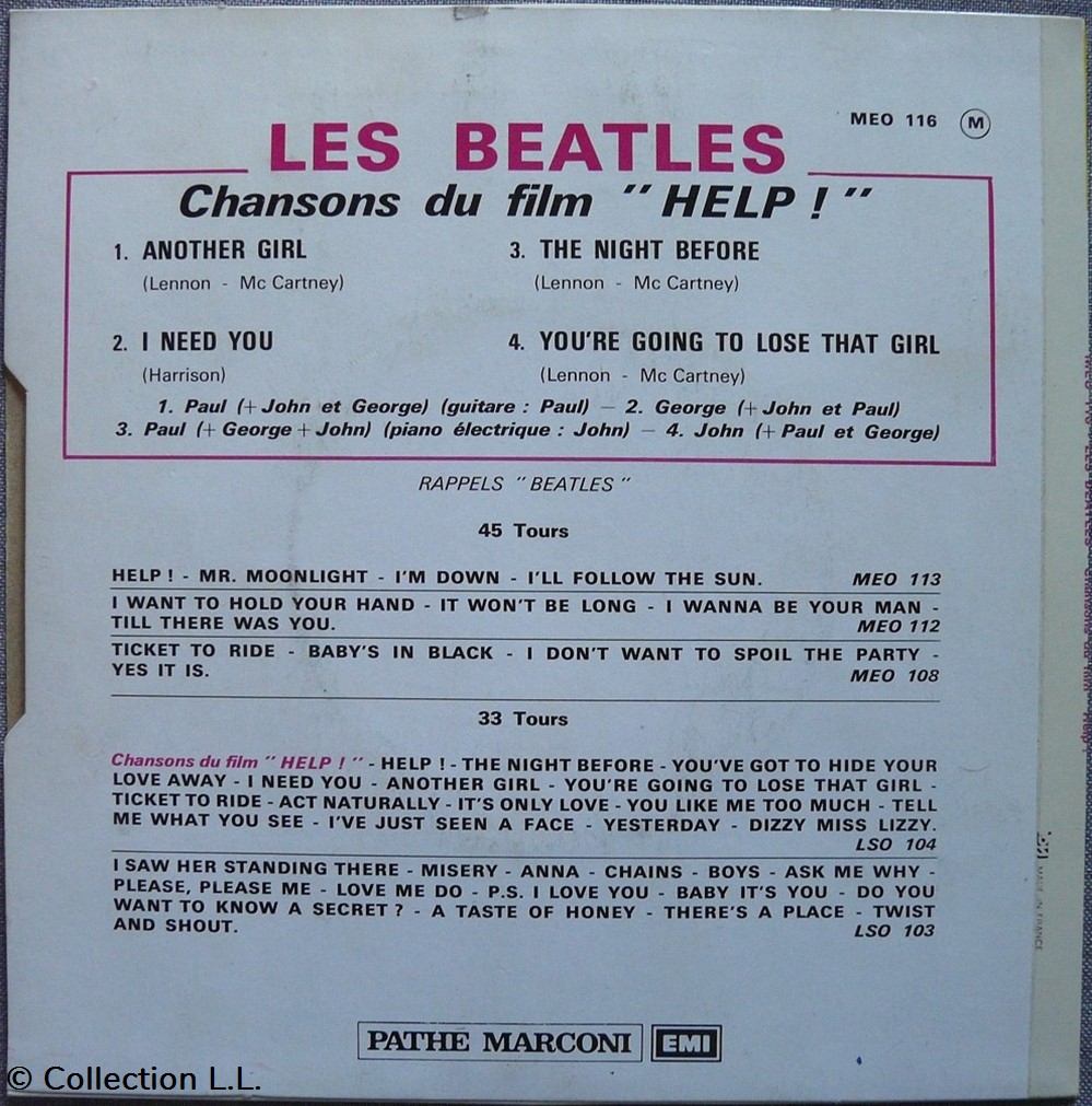 1971~MEO 116~Another Girl musique instruments disques vinyles disque tours 1971 meo 116 another girl