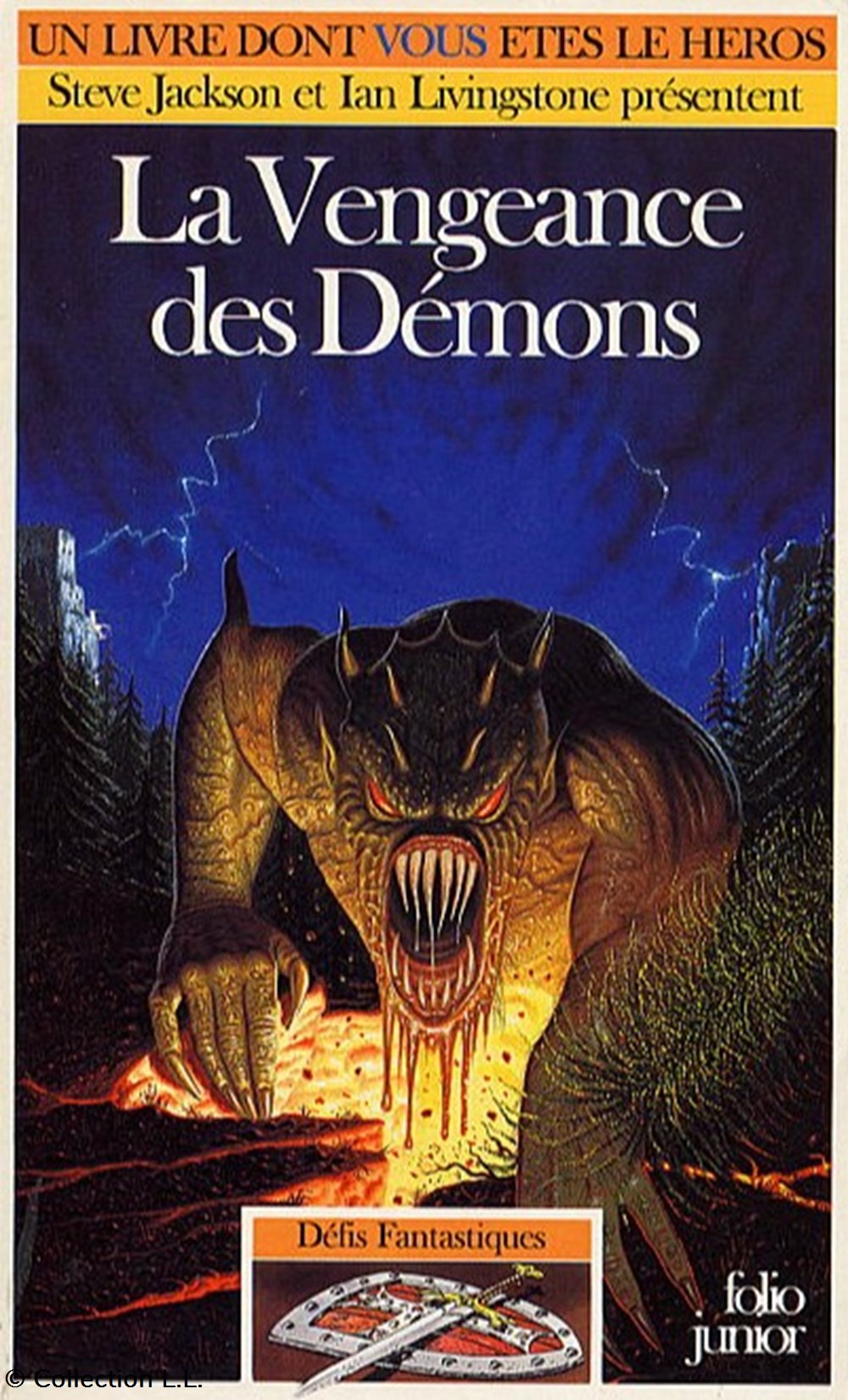 La Vengeance des Démons - 41 jeux societe jouets livre dont vous etes le heros la vengeance des demons 41