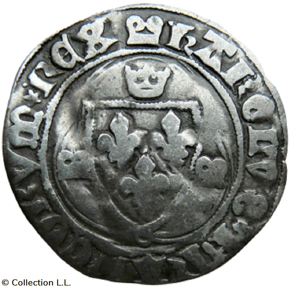 Blanc au Briquet, 2° type, Dijon monnaie france royale blanc au briquet 2 type dijon