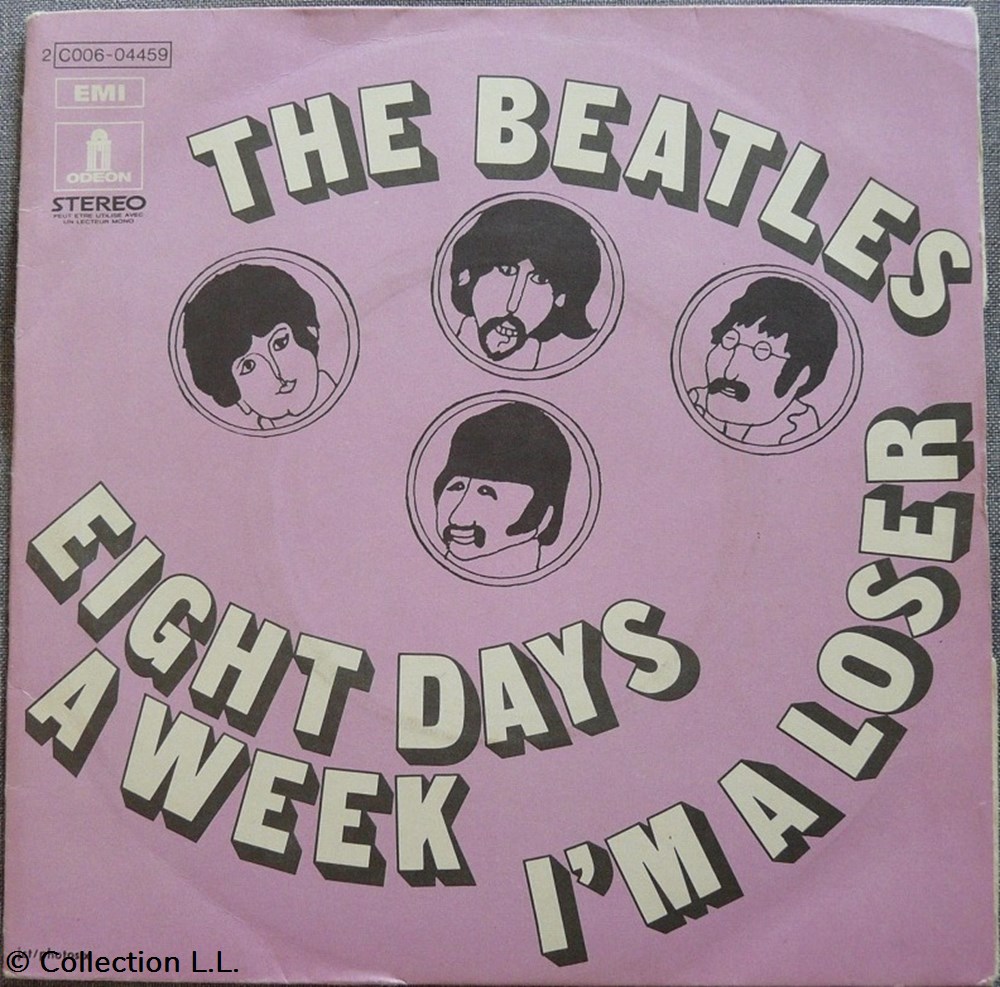 1973∼2C 006 04459∼Eight Days a Week musique instruments disques vinyles disque tours 1973 2c 006 04459 eight days a week