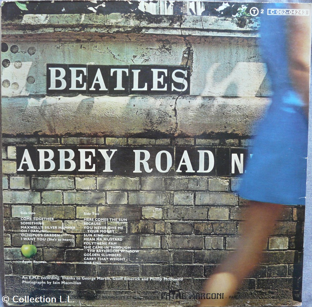 1969∼2C 062 04243∼Abbey Road musique instruments disques vinyles disque tours 1969 2c 062 04243 abbey road
