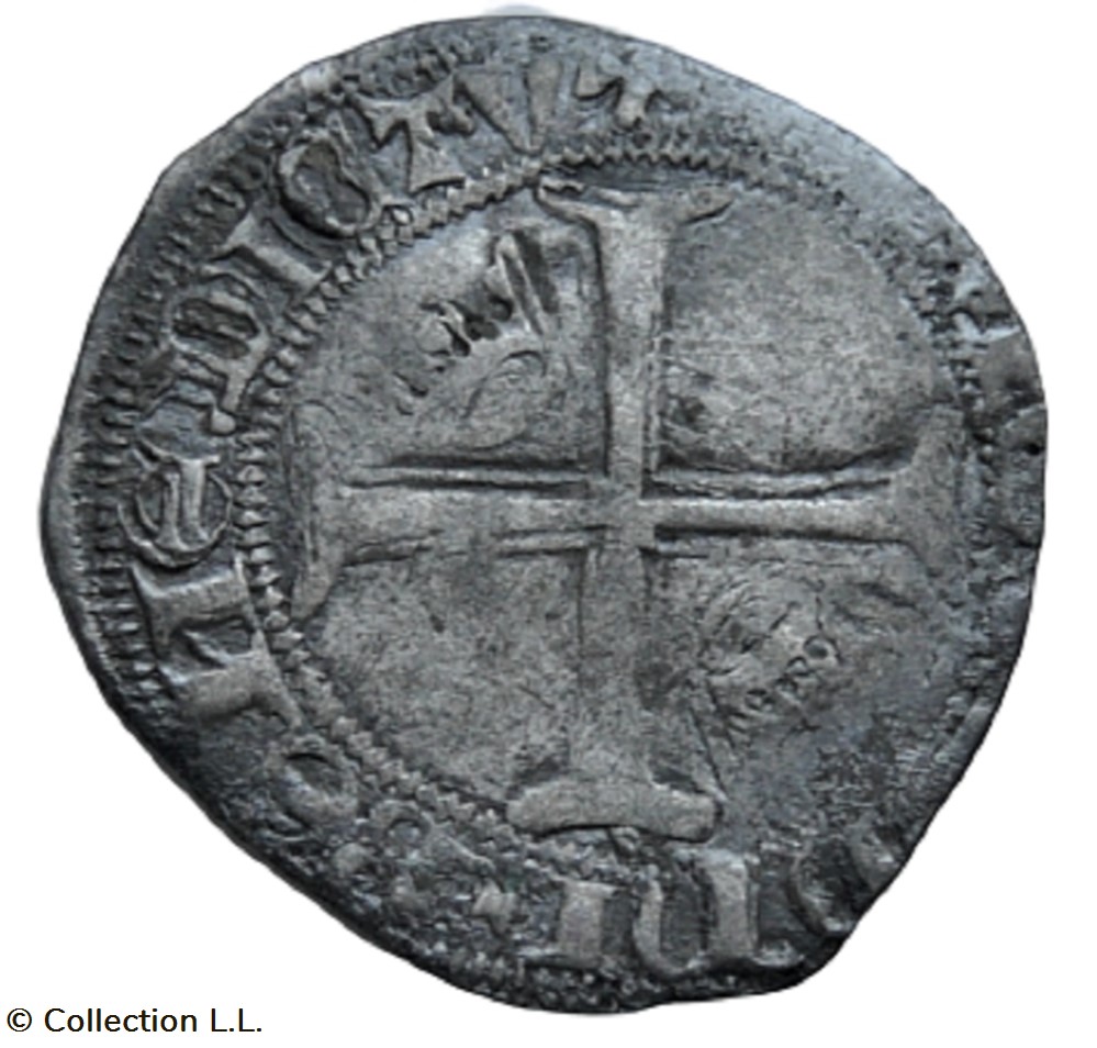 Petit Blanc aux Trois Lis, 1° ém, Limoges ? monnaie france royale petit blanc aux trois lis 1 em limoges