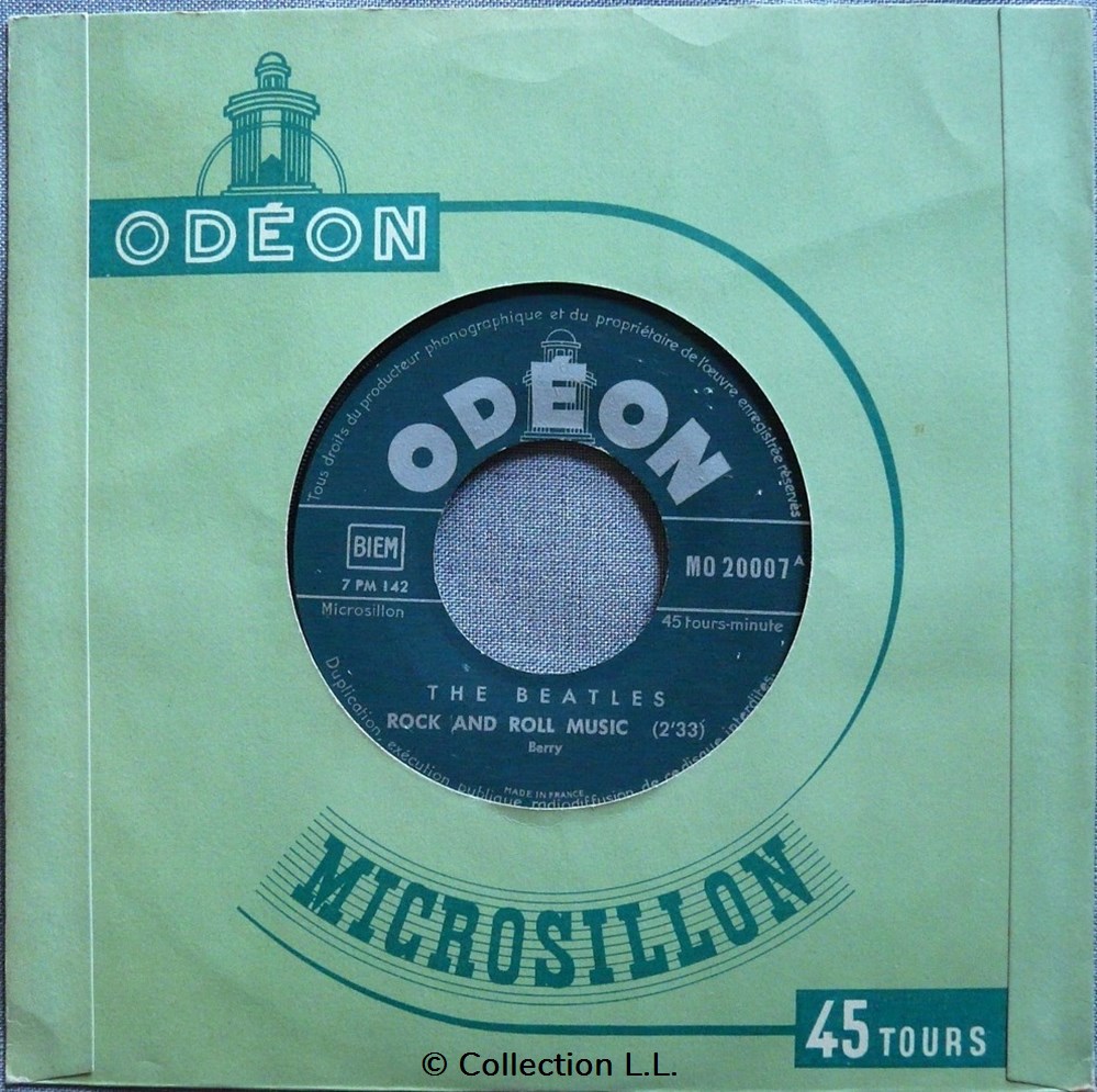 musique instruments disques vinyles disque tours 1964 1965 mo 20007 rock and roll music
