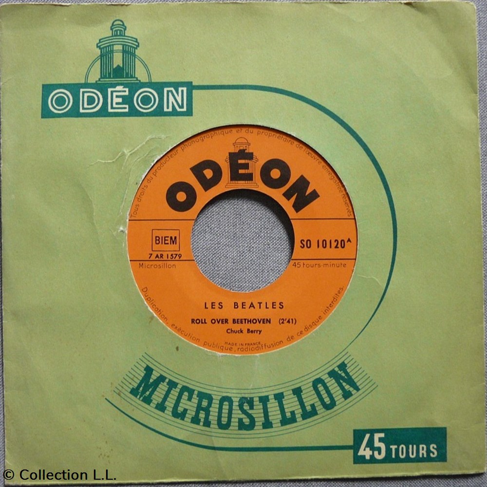 musique instruments disques vinyles disque tours 1964 so 10120 roll over beethoven