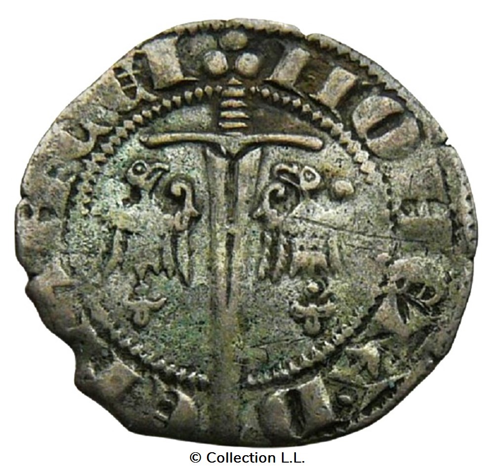 Lorraine (Duché de)- Thibaud II, Quart de Gros au Cavalier monnaies europe medievale france feodales lorraine duche de thibaud ii quart de gros au cavalier