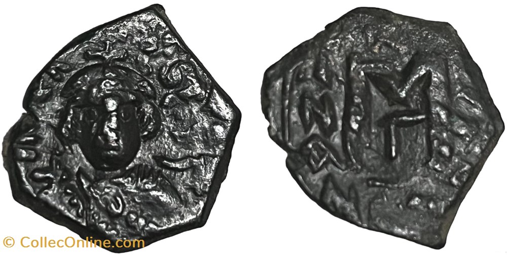 Sear 1004 - Constans II - Follis coins byzantine to heraclius dynasty sear 1004 constans ii follis