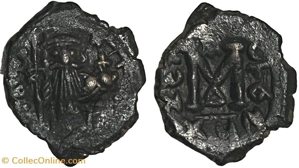 Sear 1007 - Constans II - Follis coins byzantine to heraclius dynasty sear 1007 constans ii follis