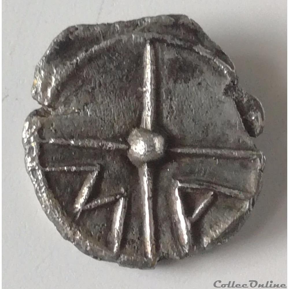 MASSALIA - Obole MA, tête à droite monnaie antique gauloise massalia obole ma tete a droite