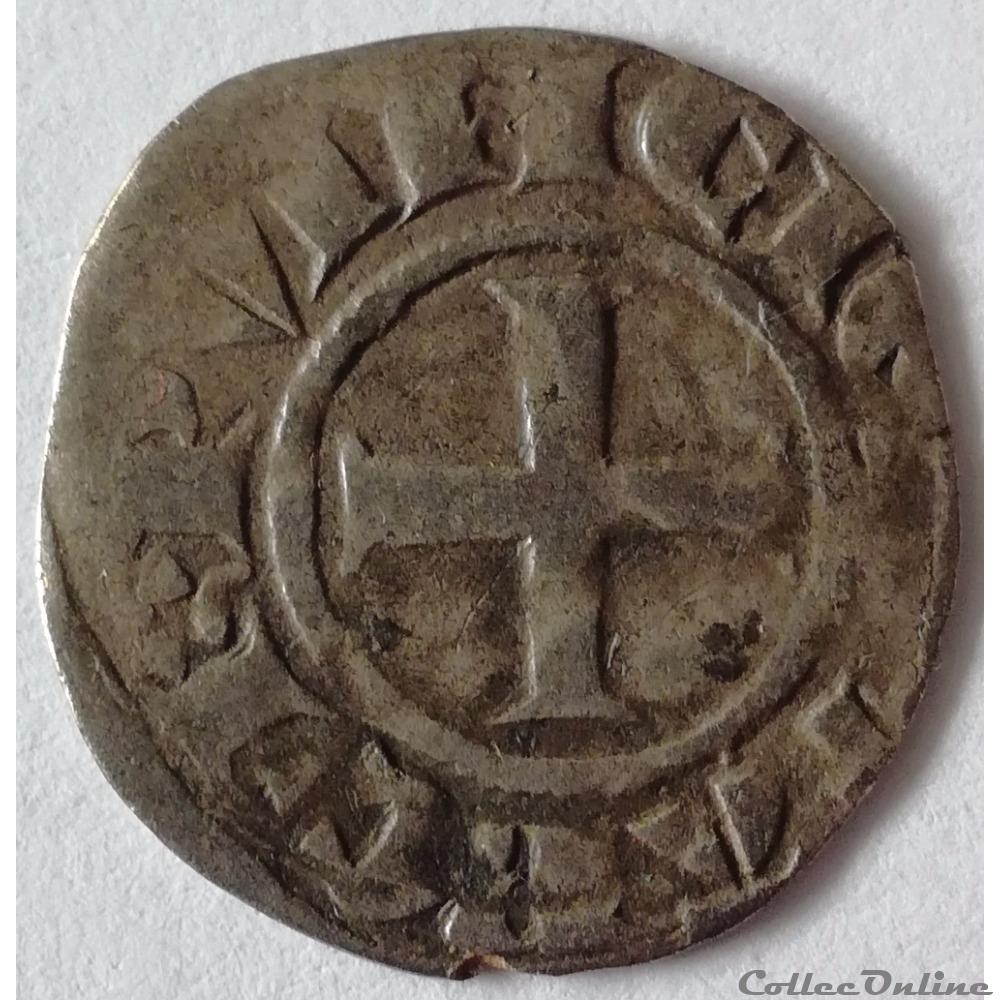 monnaie france feodale marquisat de provence alphonse de poitiers denier