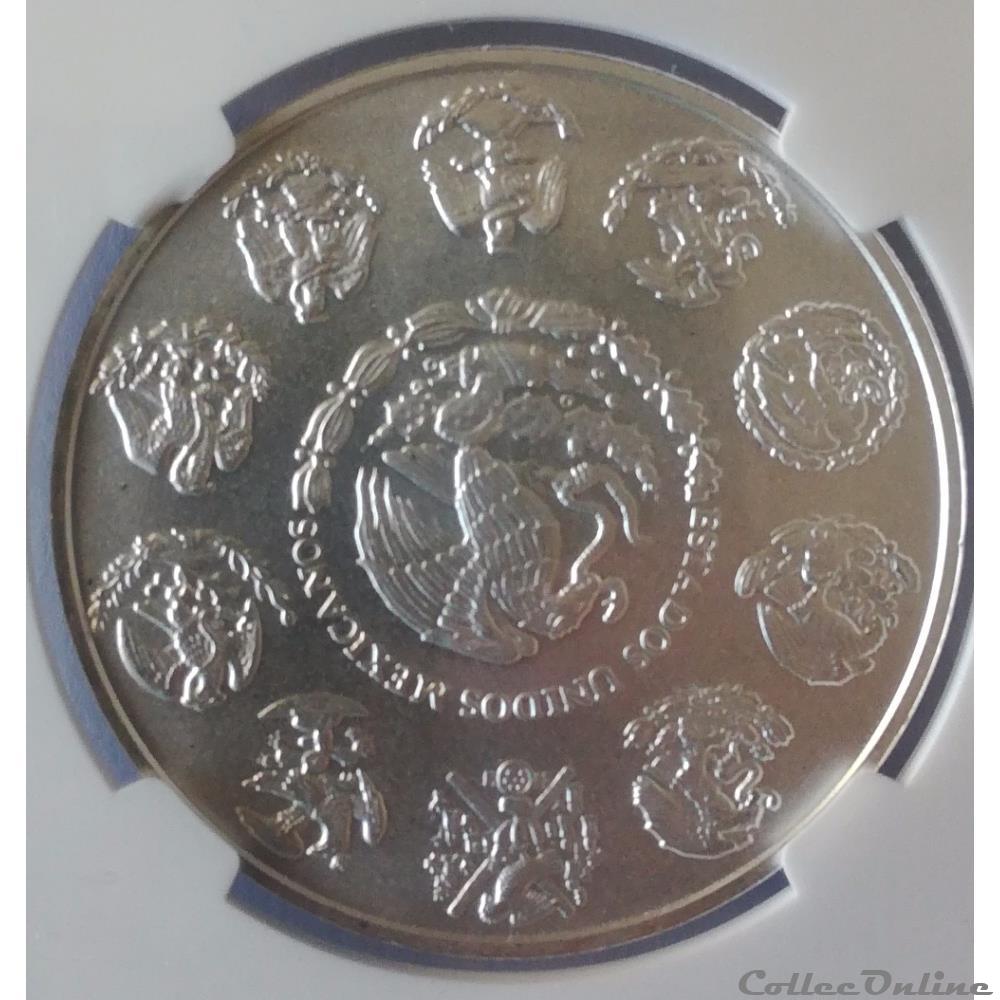 1 Once 2017 MO MEXICO LIBERTAD NGC MS69 FIRST RELEASES 2 monnaies monde mexique 1 once 2017 mo mexico libertad ngc ms69 first releases
