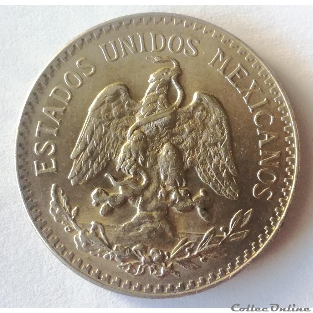 monnaies monde mexique 50 centavos 1935
