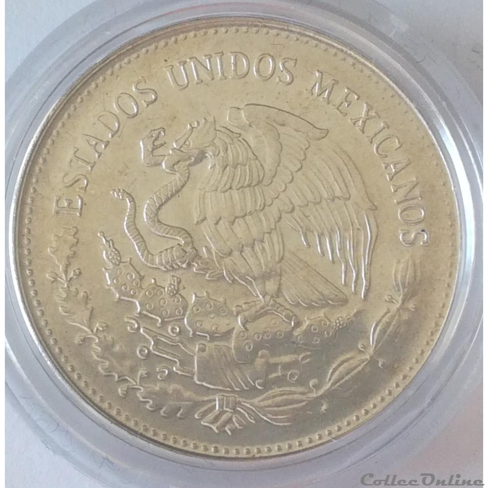 monnaies mexique 25 pesos 1985 coupe du monde 1986