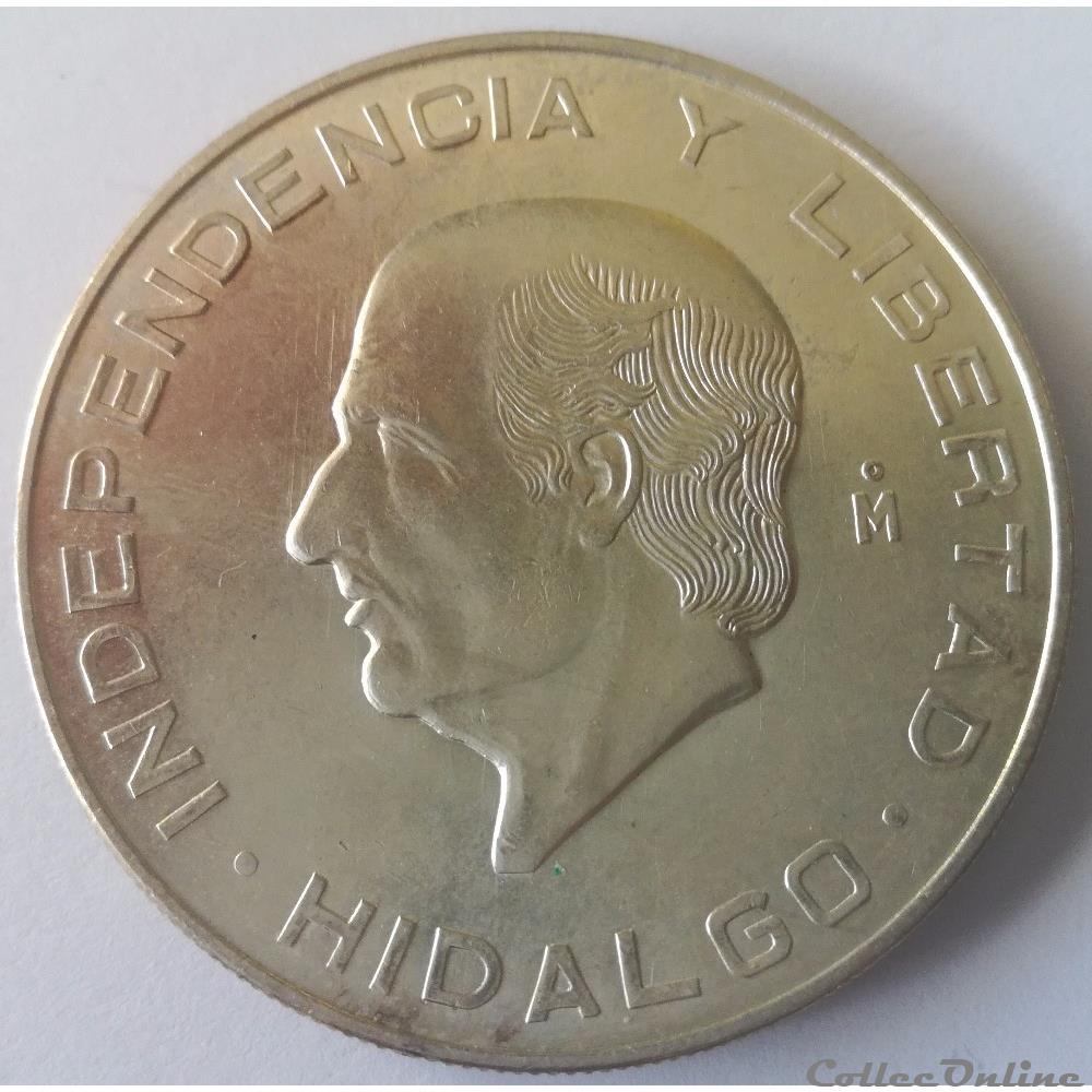 10 Pesos 1955 Hidalgo monnaie monde mexique 10 pesos 1955 hidalgo