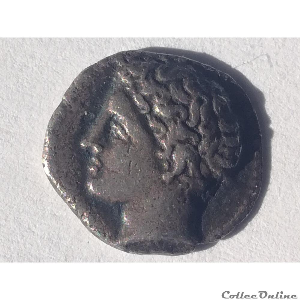 MASSALIA - Obole Tête à gauche monnaie antique gauloise massalia obole tete a gauche