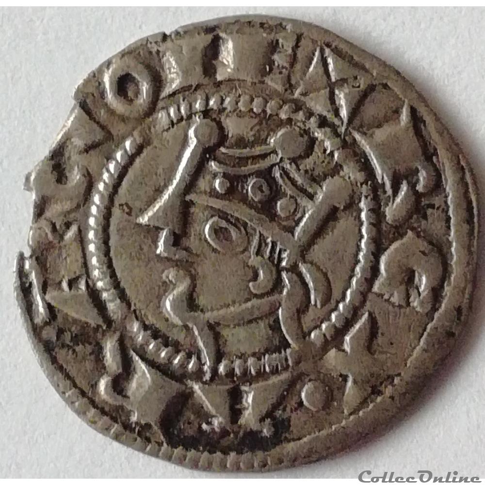 PROVENCE - COMTÉ DE PROVENCE - ALPHONSE II D'ARAGON (gouverneur de PROVENCE) DENIER monnaie france feodale provence comte de provence alphonse ii aragon gouverneur de provence denier