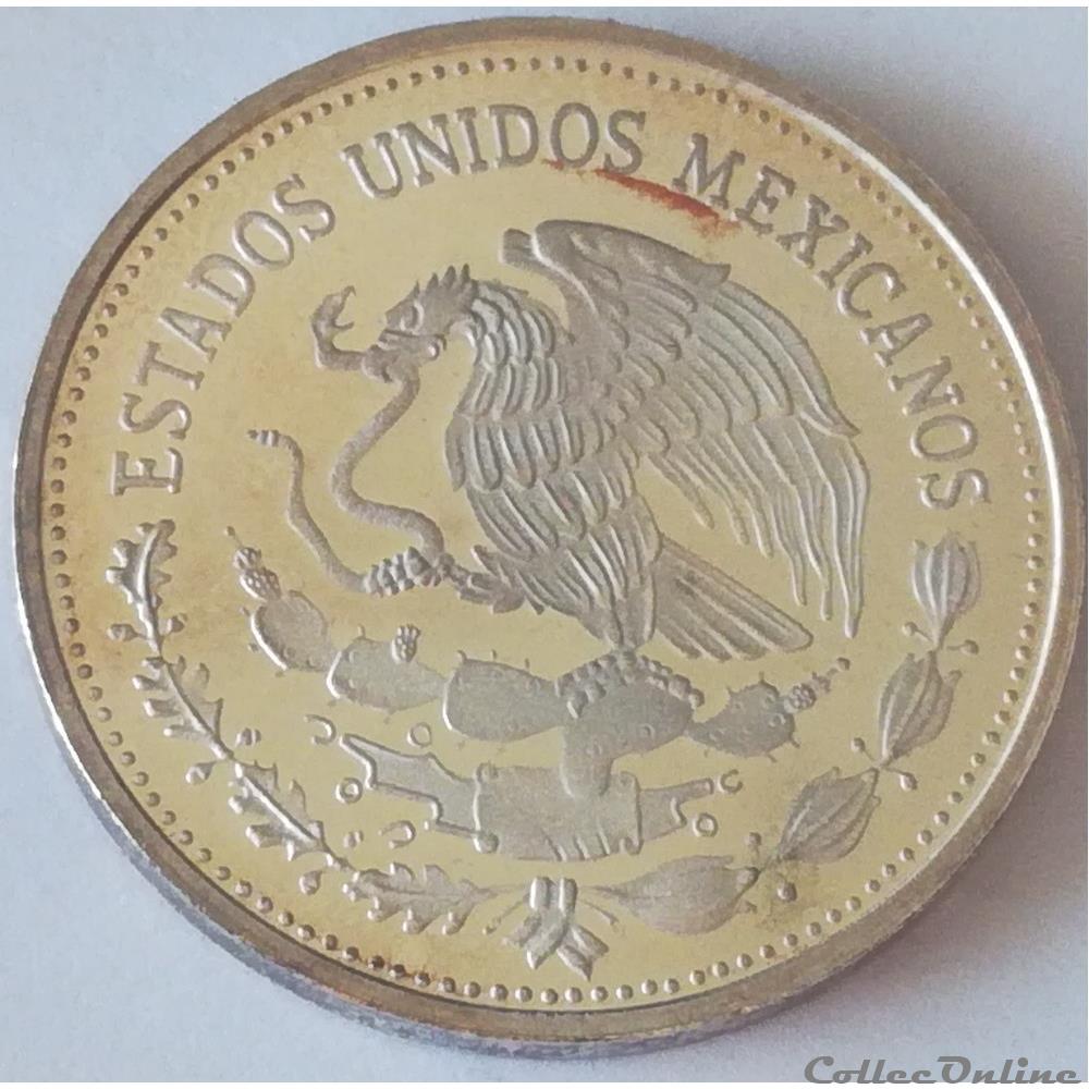 25 Pesos 1986 Coupe du monde de football Mexique 1986 monnaies 25 pesos 1986 coupe du monde de football mexique 1986