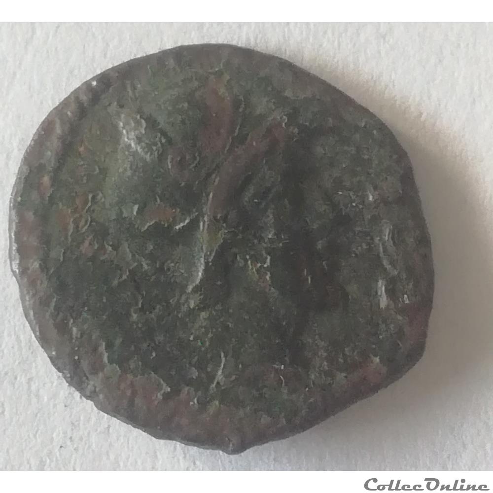 monnaie antique gauloise cabellio cavaillon bronze col cabe semis