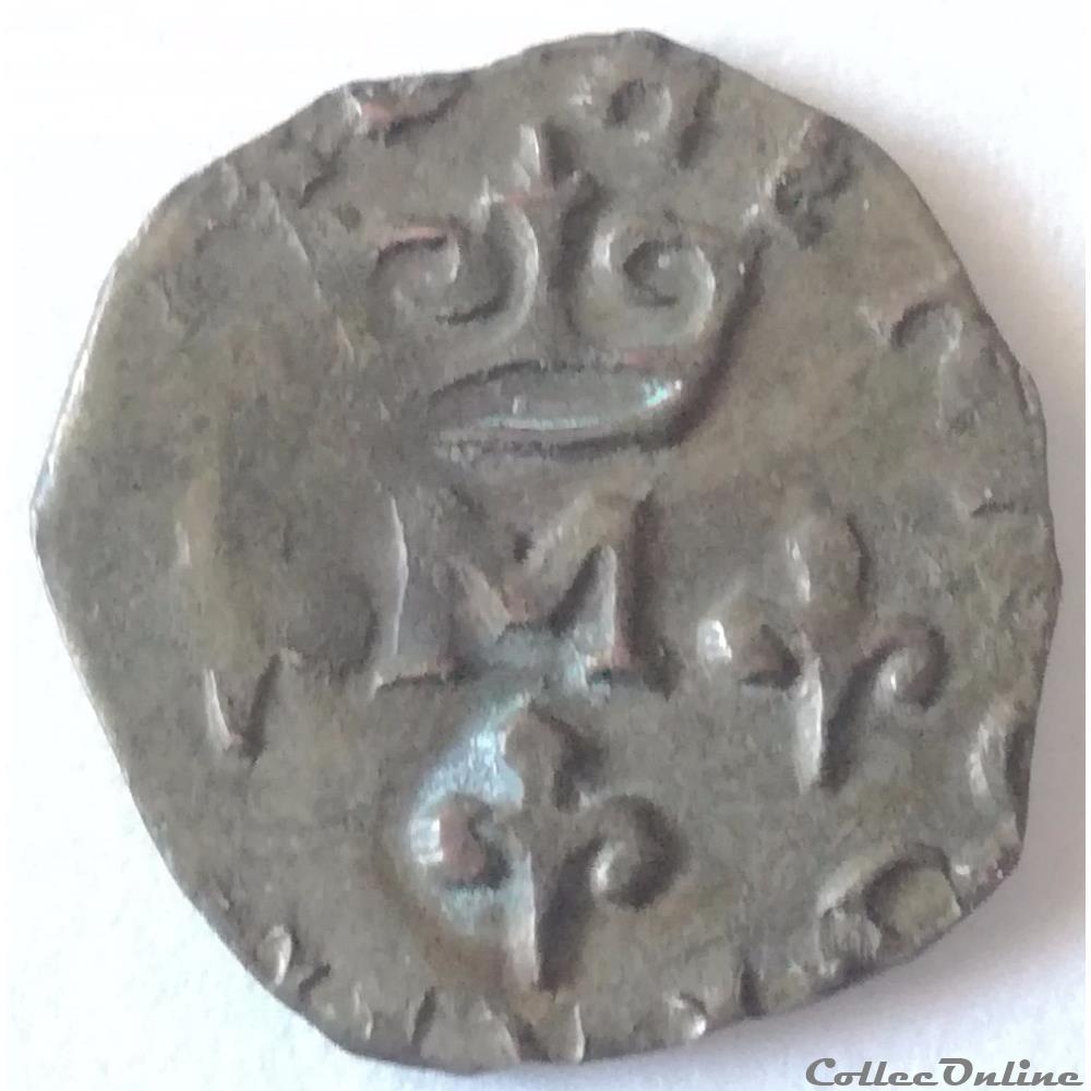 monnaies europe medievale france feodales principaute orange liard de maurice de nassau
