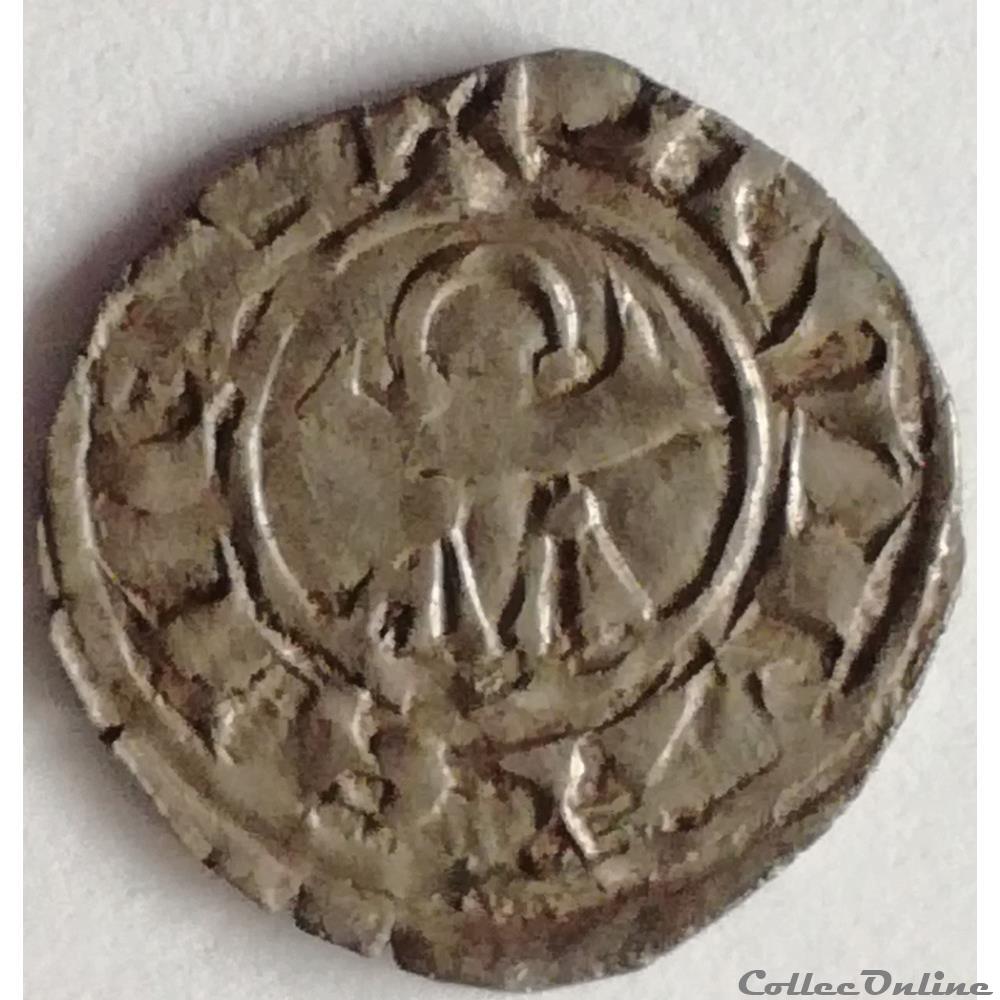 ORANGE - PRINCIPAUTÉ D'ORANGE - ANONYME DENIER monnaies europe medievale france feodales orange principaute orange anonyme denier