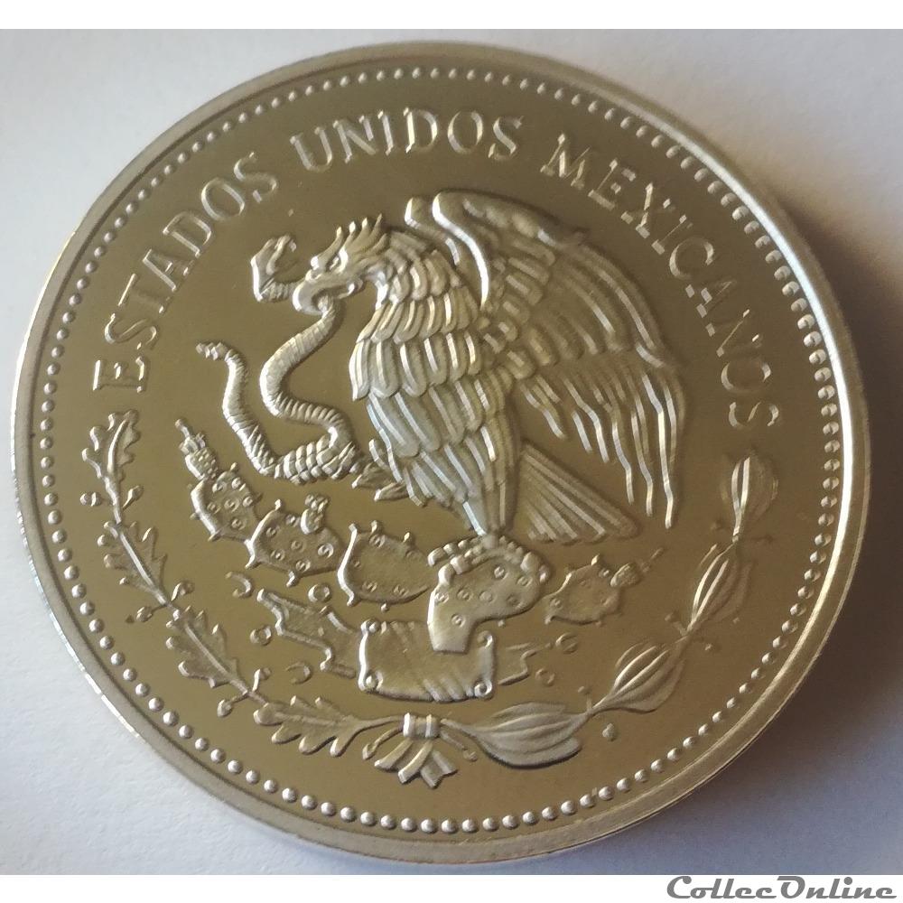 100 Pesos 1987 Mariposa Monarca monnaies monde mexique 100 pesos 1987 mariposa monarca