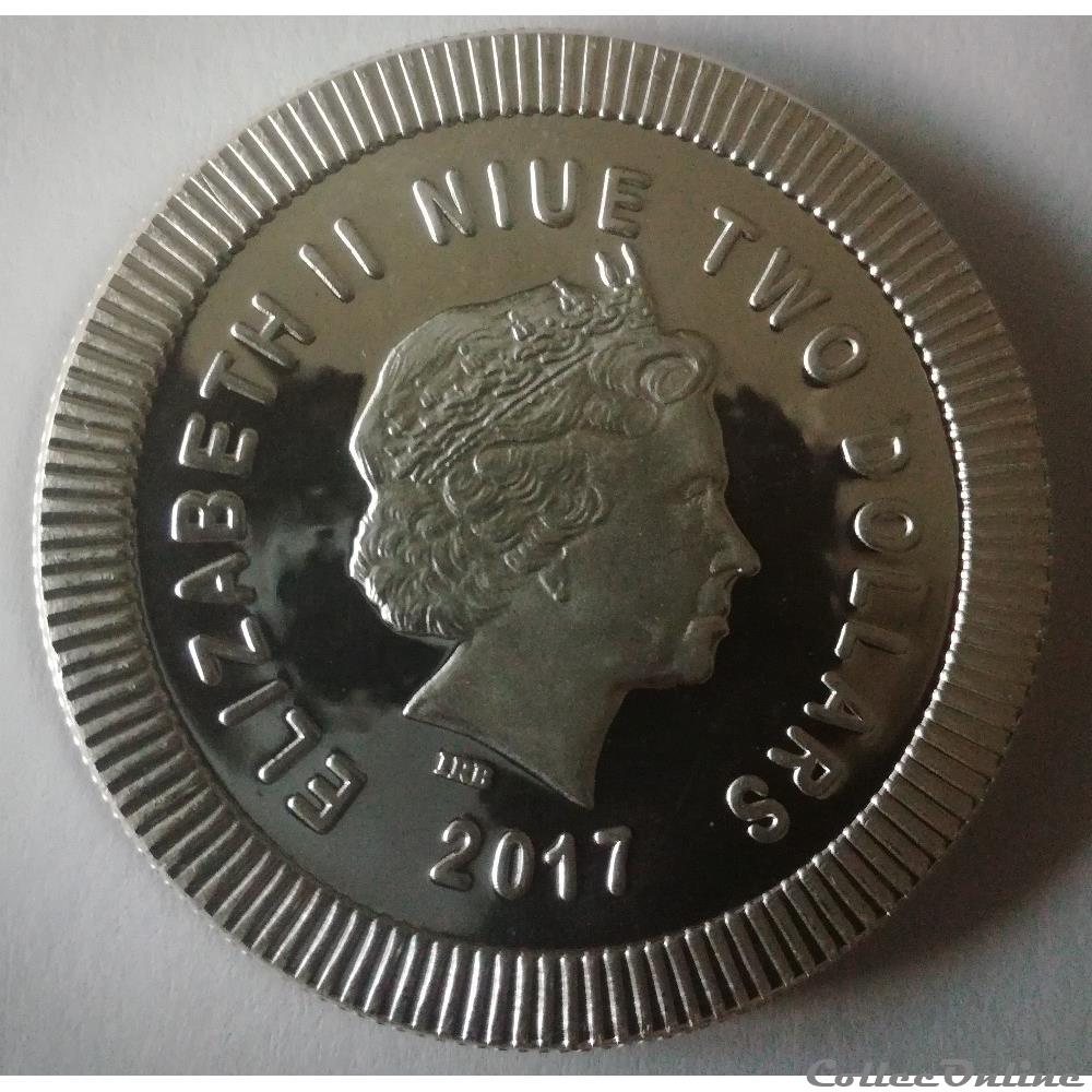 monnaies monde niue 2 dollars 2017