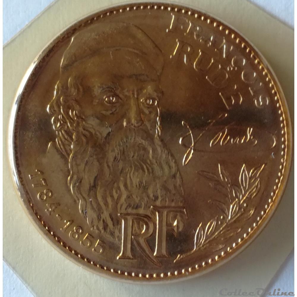 10 francs François Rude, tranche A 1984 F.369/3 monnaies monde france 10 francs francois rude tranche a 1984 f 369 3