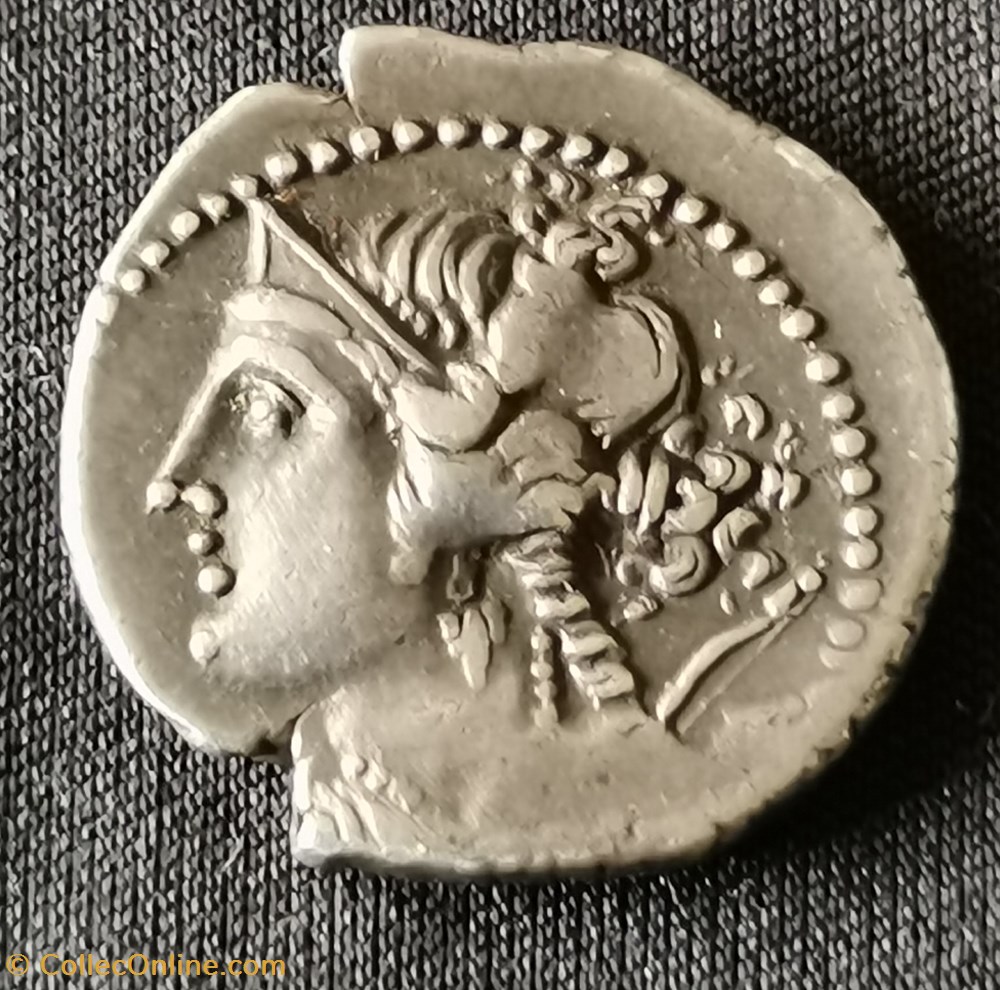 monnaies antiques grecques massalia marseille drachme legere ou tetrobole tete a gauche