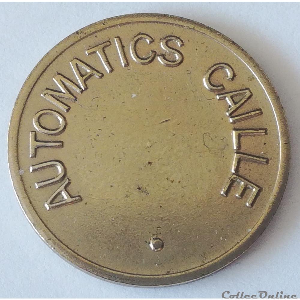 monnaie jeton mereaux france automatics caille