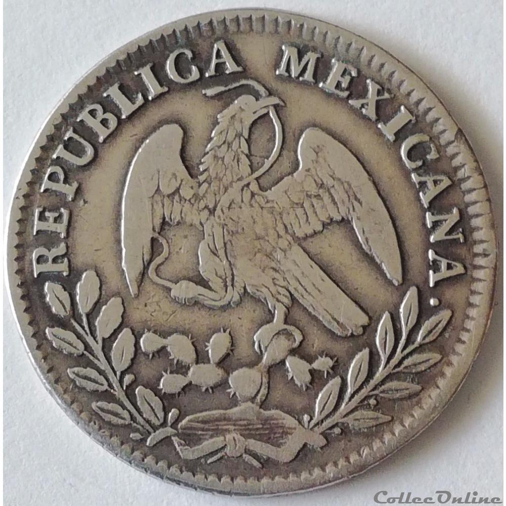 monnaies monde mexique 2 reales 1859 mexico
