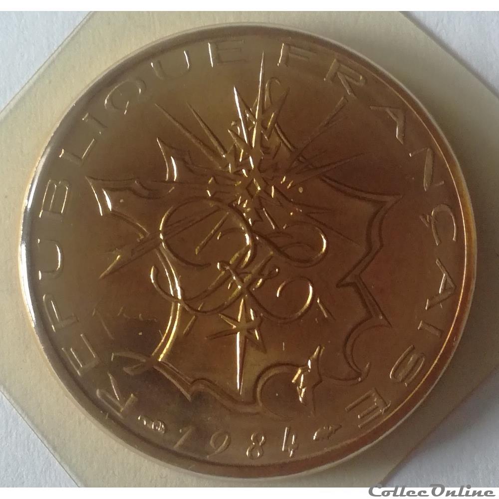 monnaies monde france 10 francs mathieu tranche a 1984 pessac f 365 23