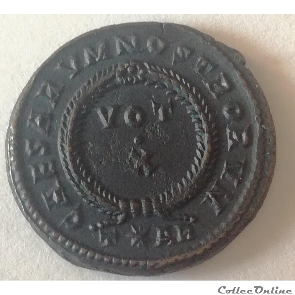 monnaie antique romaine crispus centenionalis ou nummus