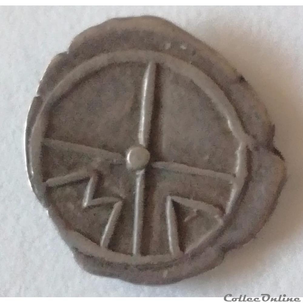 monnaie antique av jc ap gauloise massalia obole tete a gauche