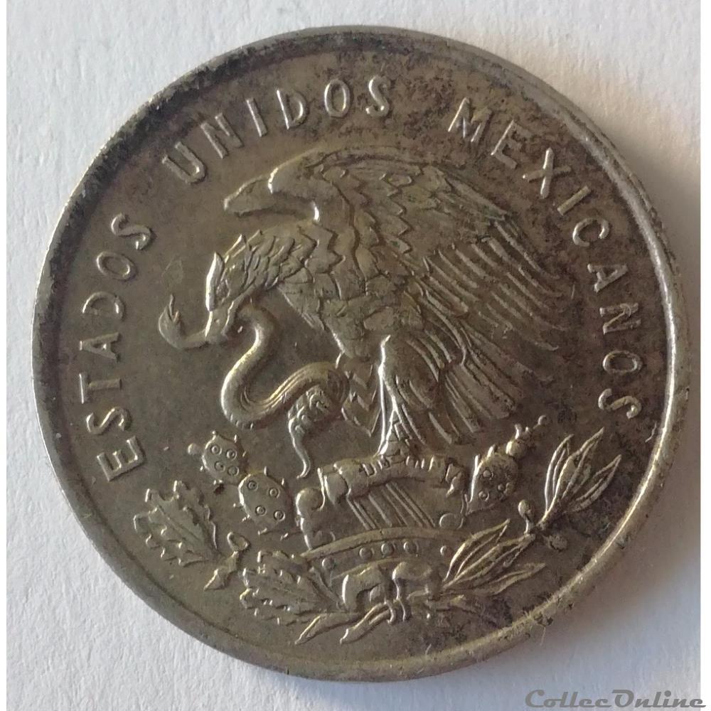 monnaies monde mexique 50 centavos 1950