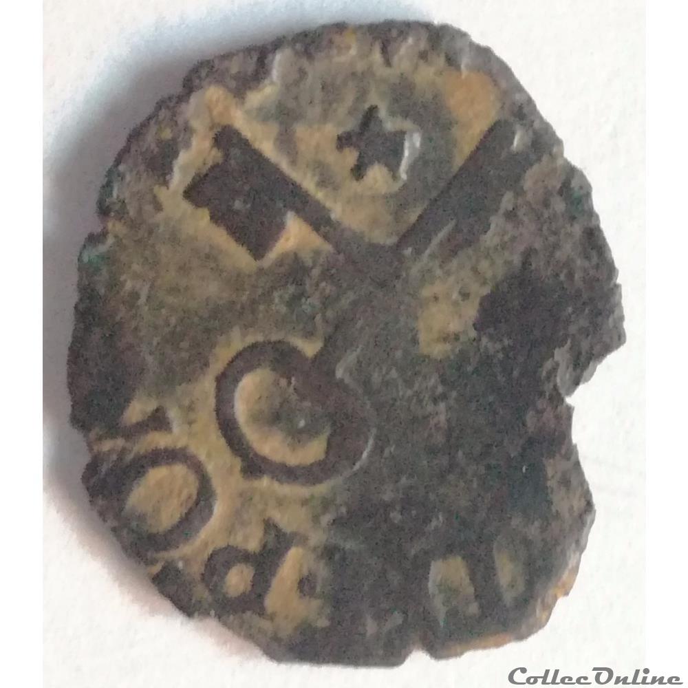 monnaies europe medievale france feodales comtat venaissin patard clement viii