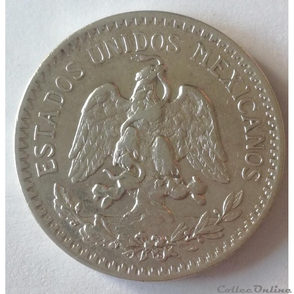 50 Centavos 1919 monnaies monde mexique 50 centavos 1919